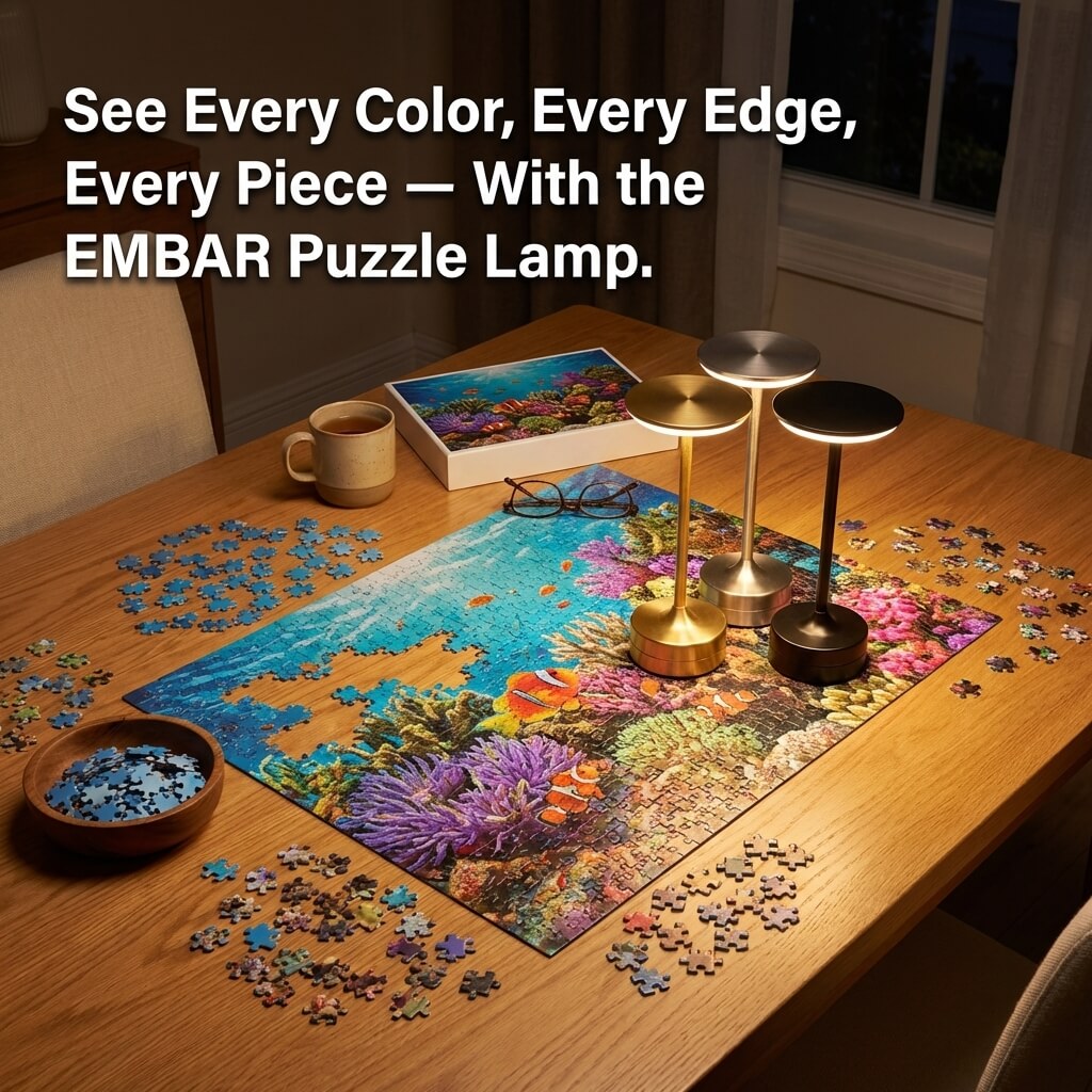 The EMBAR Puzzle Lamp.