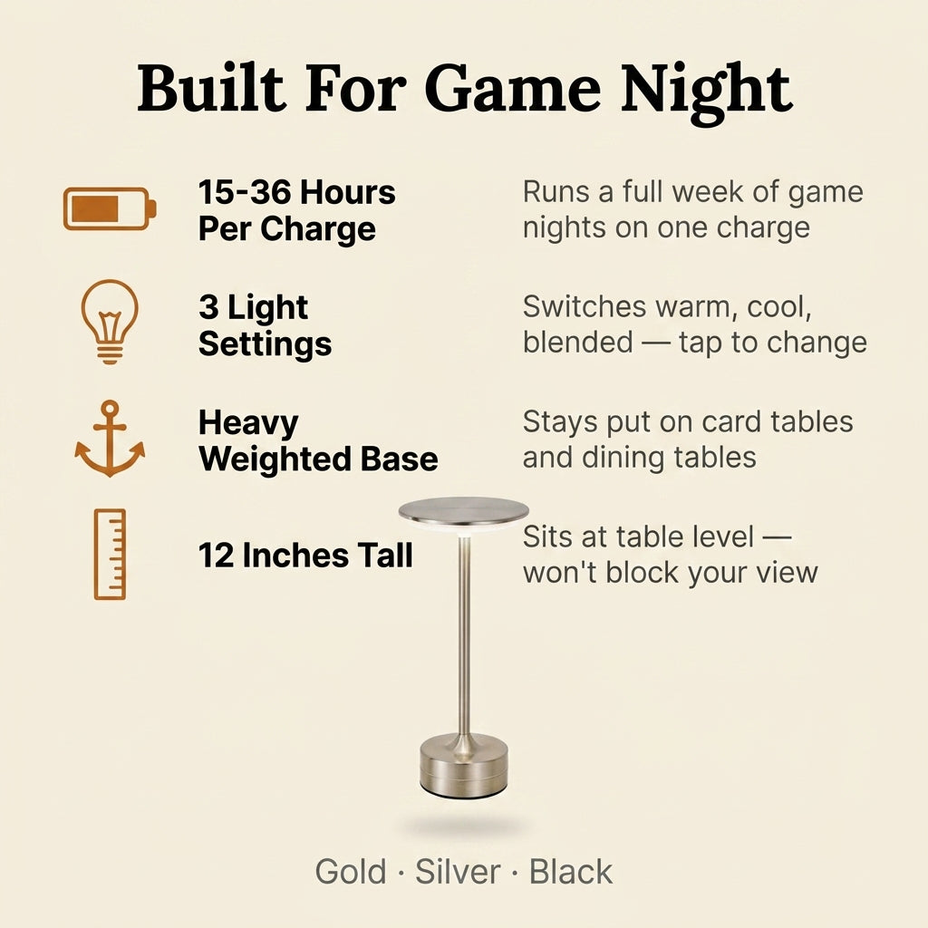 Embar Game Night Lamp