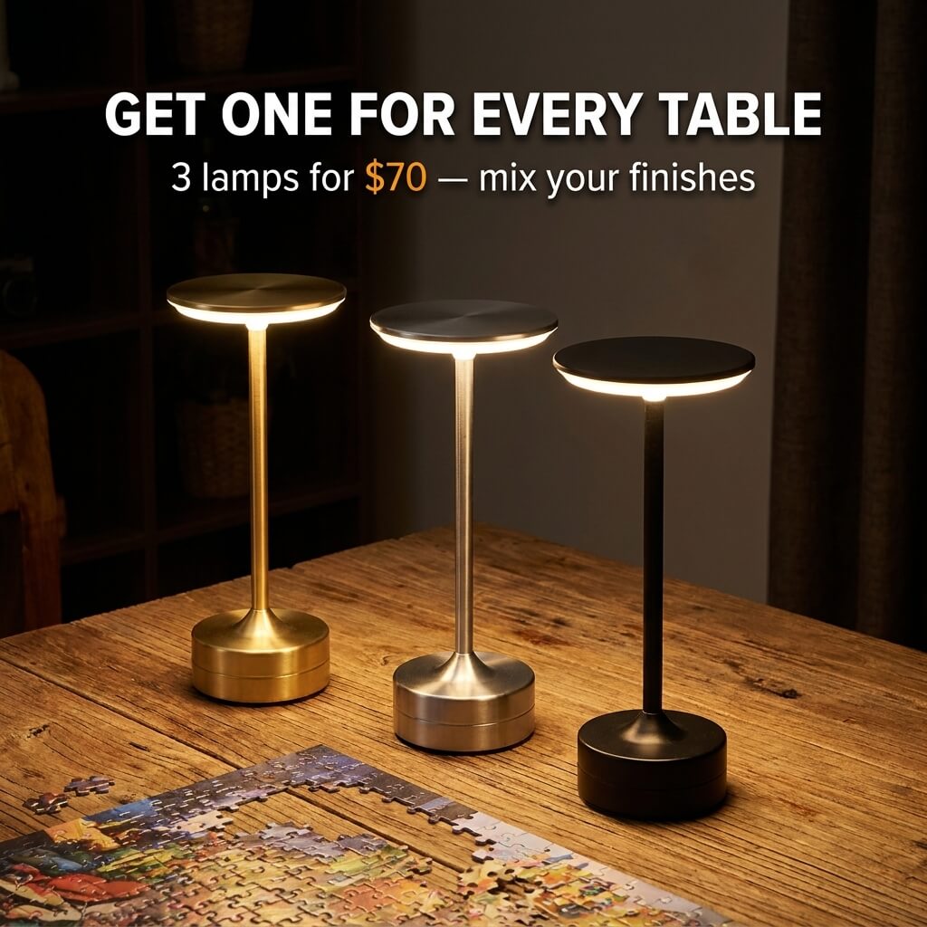 BOGO.- EMBAR Cordless Puzzle Light